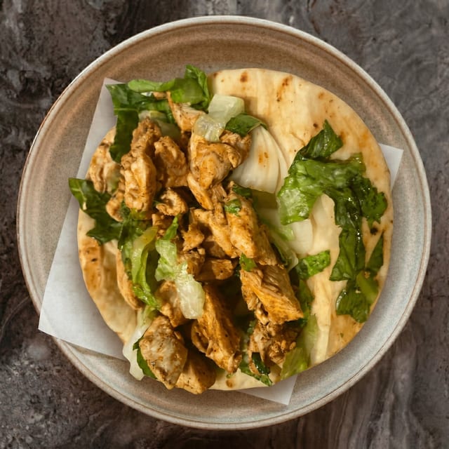 Wednesday's Special Chicken Shawarma Sandwich.