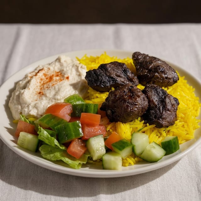#10 Kabob Rice Bowl.
