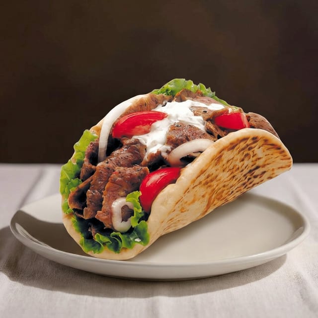 Gyros Sandwich.