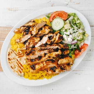 #6 Grilled Chicken Plate